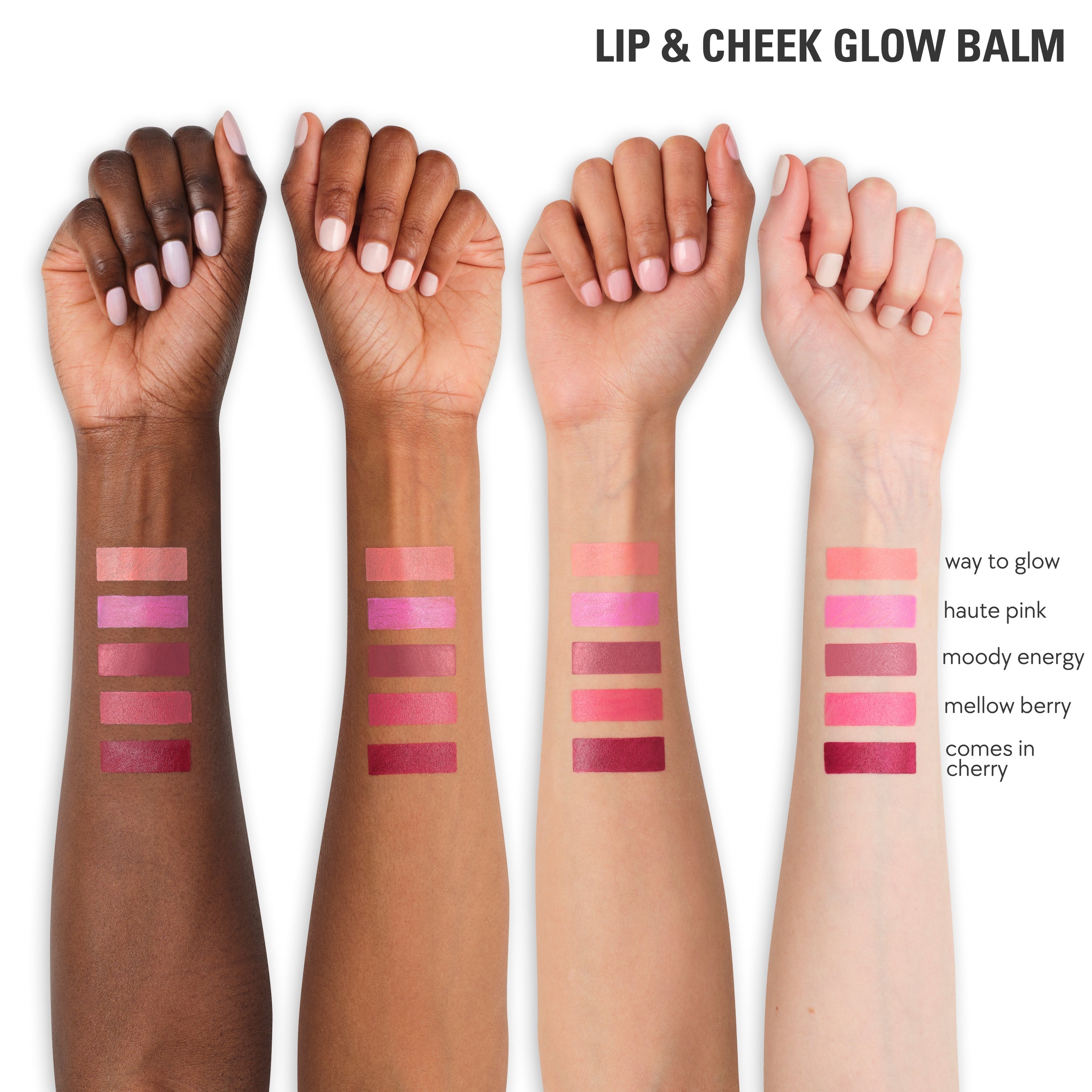 <Lip and Cheek Glow Balm>|<KC751><KC752><KC753><KC750><KC755>