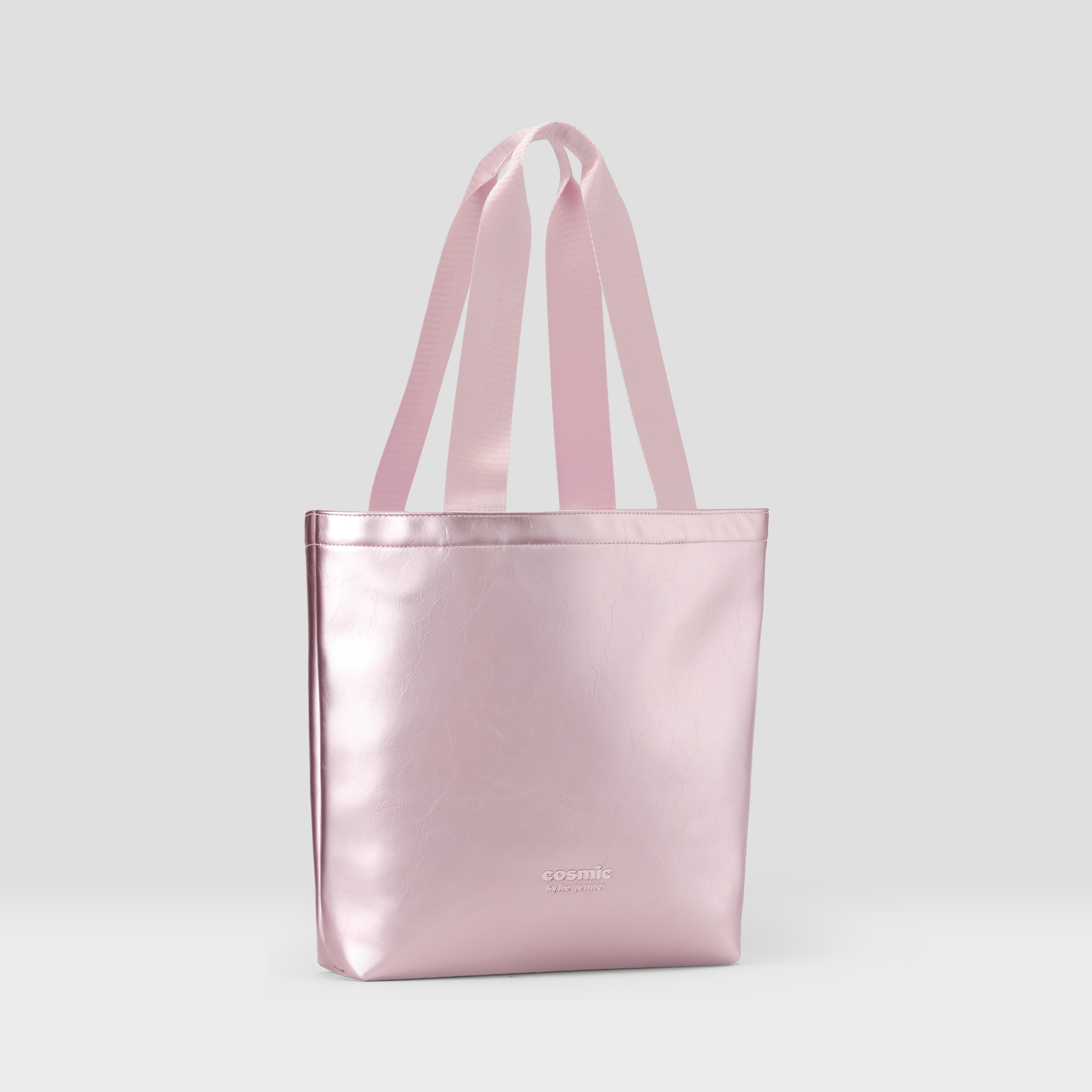 Cosmic Metallic Pink Tote Bag | <KF158>