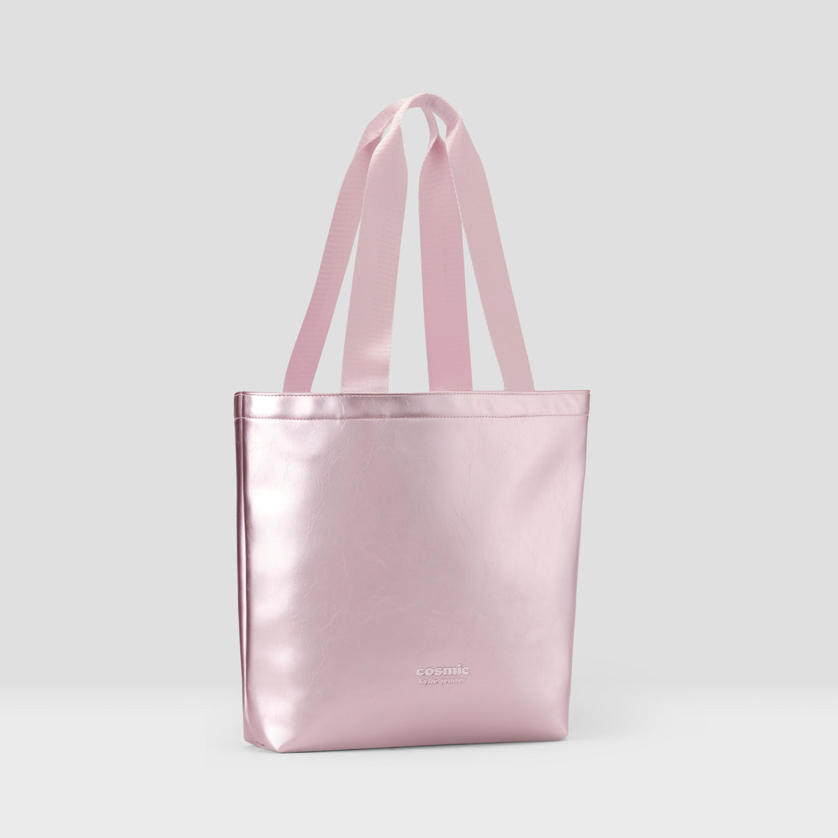 Cosmic Metallic Pink Tote Bag | <KF158>