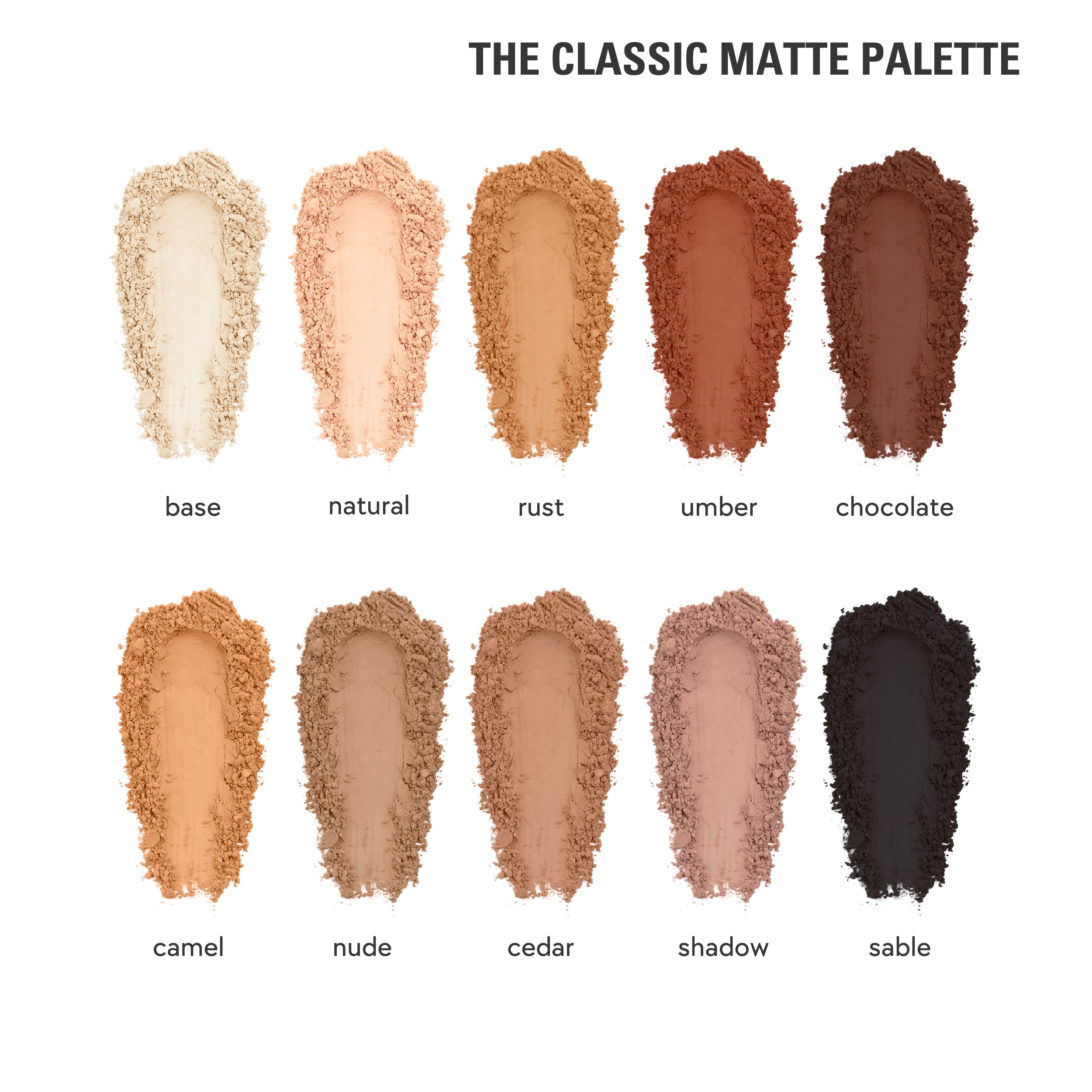 <Eyeshadow Brush & Classic Matte Palette & Kylash Mascara Bundle>|<KBUN174>